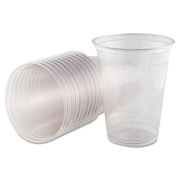 Fabri-Kal® Kal-clear Pet Cold Drink Cups, 16 Oz To 18 Oz, Clear, 50-sleeve, 20 Sleeves-carton freeshipping - TVN Wholesale